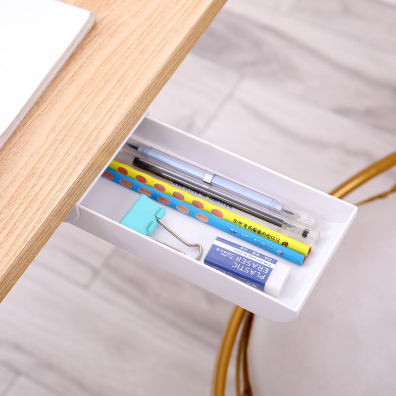 The Stick-Anywhere Sneaky Desk Drawer