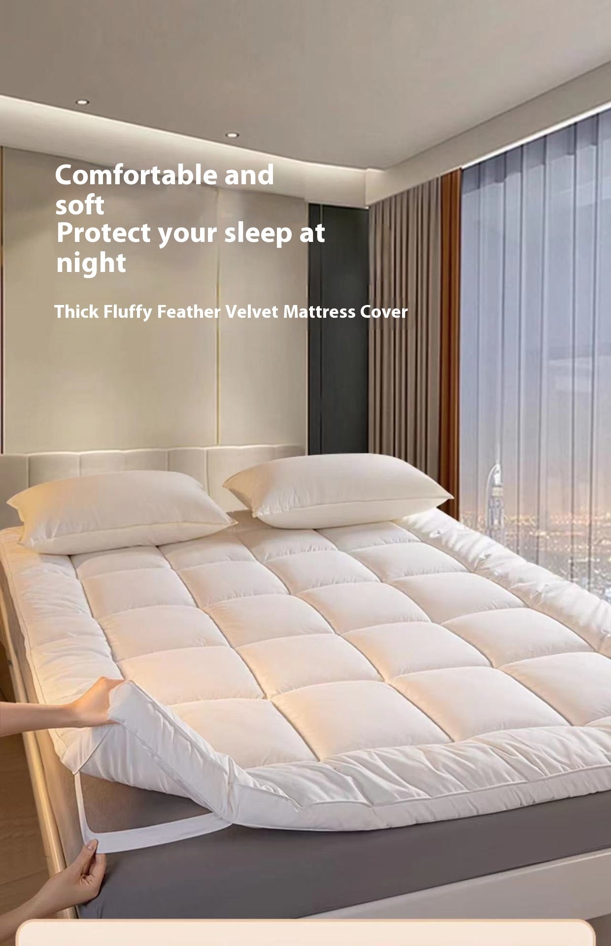 The Sleep Reset (Feather-Soft Mattress Topper)