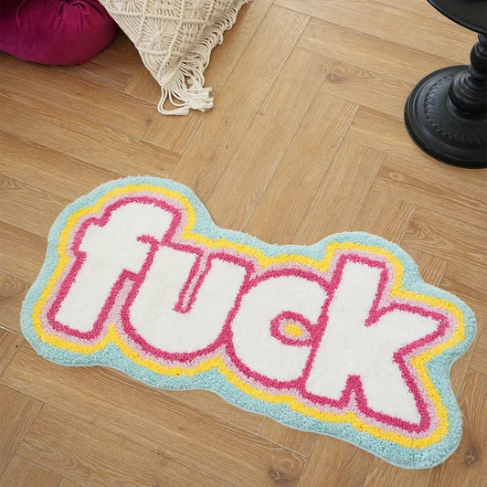 The “Fuck” Rug (Tiny But Committed)