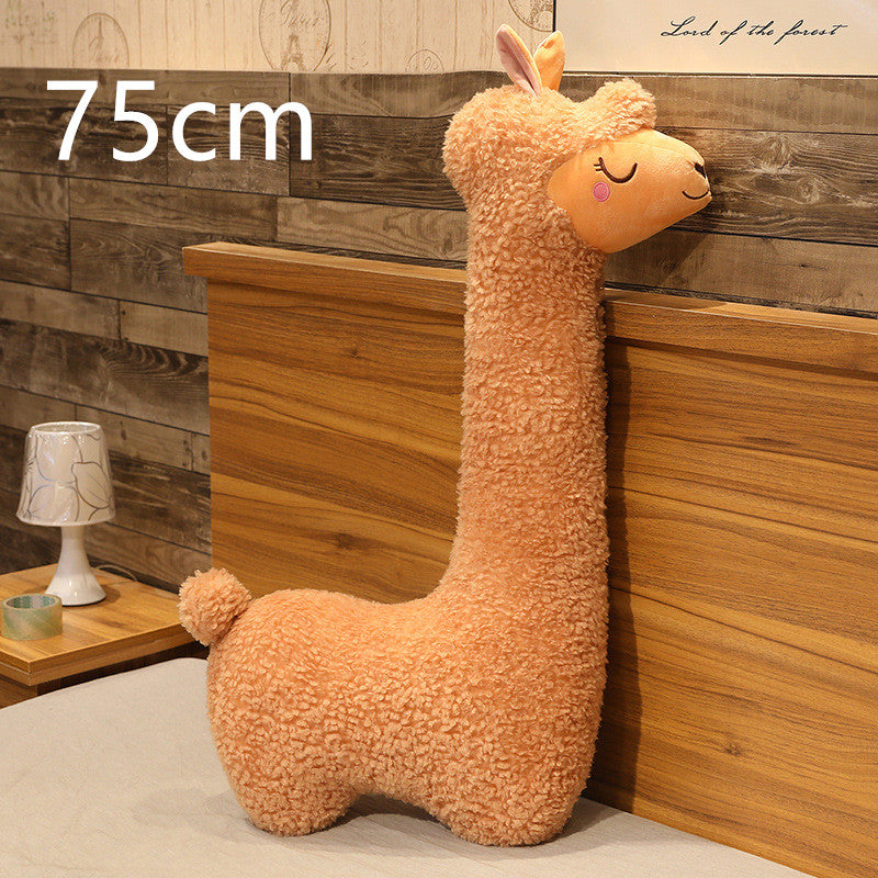 Bob the Alpaca Plushie – Oversized Plush Body Pillow