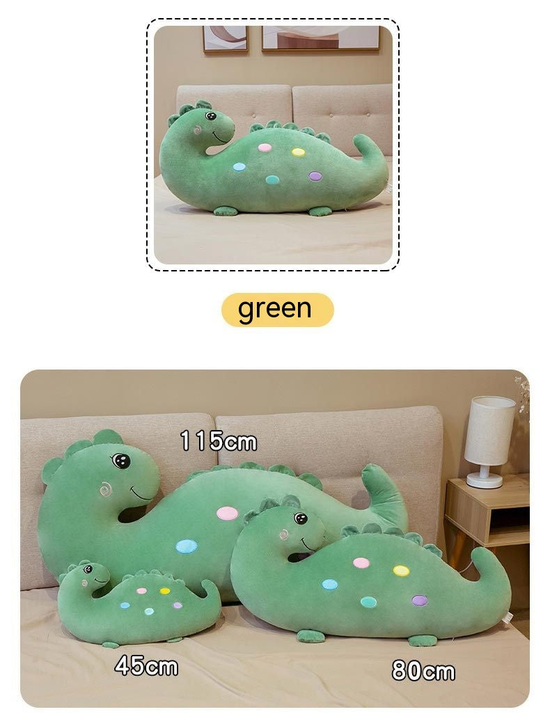 The Gentle Dino Plushie — Oversized Plush Body Pillow
