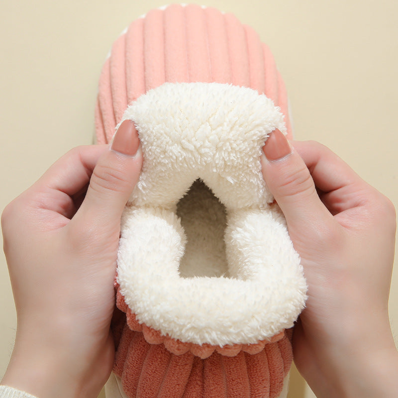 The 'I’m Not Going Back Out' Plush Slippers — Cozy Indoor Plush Slippers
