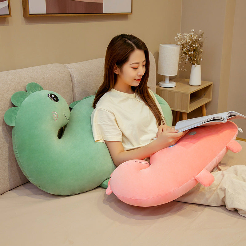 The Gentle Dino Plushie — Oversized Plush Body Pillow