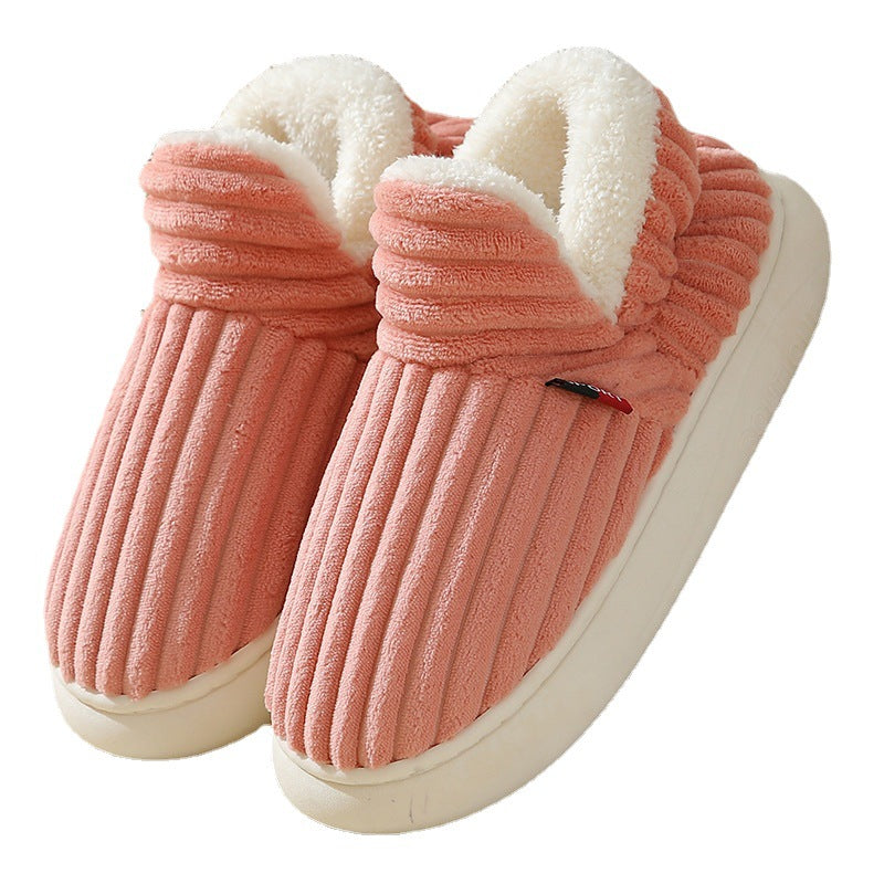 The 'I’m Not Going Back Out' Plush Slippers — Cozy Indoor Plush Slippers