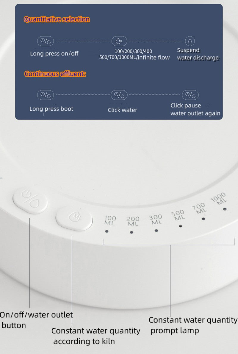 The Press-and-Drink Desk Water Station