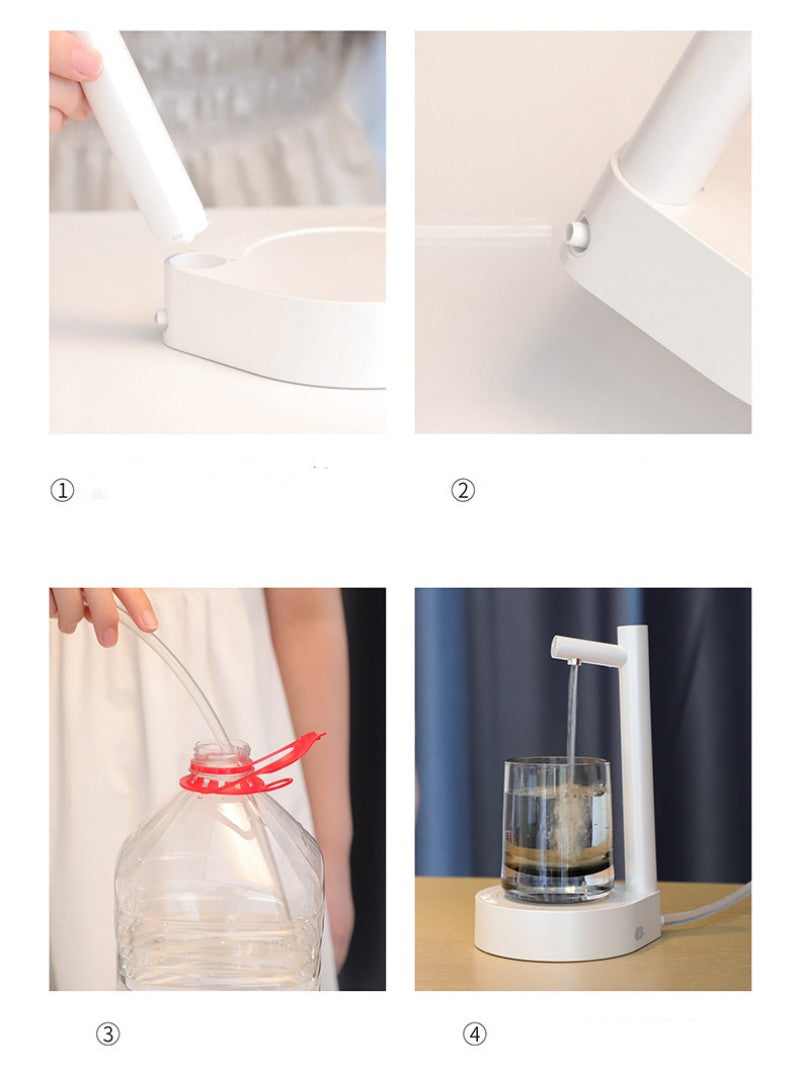 The Press-and-Drink Desk Water Station